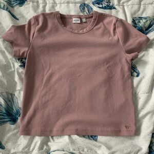 Sunday Best Dusty Pink Short Sleeve Tee size Medium